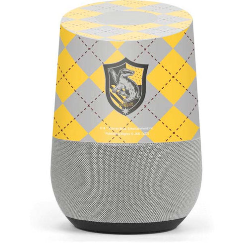 Wizarding World Harry Potter Hufflepuff Crest Google Home Skin